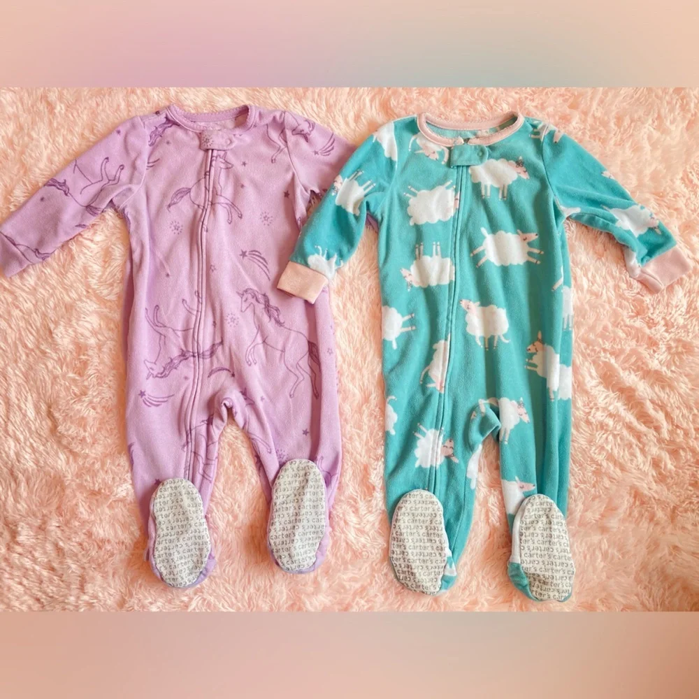 Carters footie sleepers